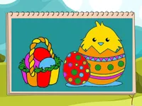image Coloring Book Easter