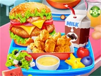 image School Lunch Maker Game