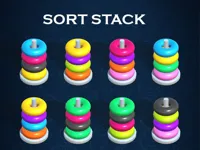 image Sort Stack color Hoop Game