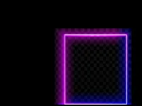 image Neon square Rush