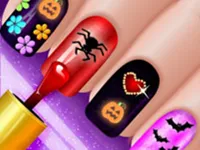 Glow Halloween Nails - Polish  amp; Color