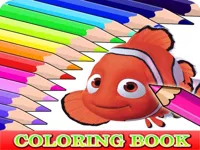 image Coloring Book for Finding Nemo