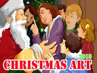 image Christmas Art 2019 Puzzle
