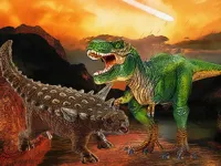 image Dinosaurs Fight Jigsaw