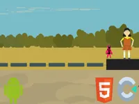 image Squid Glass Game 2D