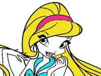 image Winx Coloring Page Game