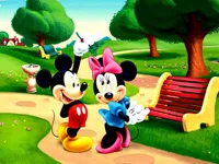 image Mickeys Club House Jigsaw
