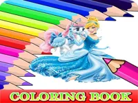 image Coloring Book for Cinderella