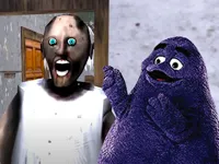 image When Granny Met Grimace Shake