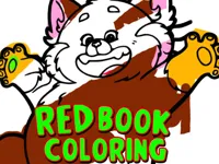 image Red Coloring Book
