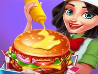 image Cooking burger Maker Chef