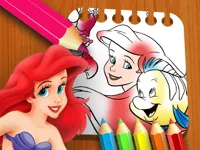 image The Little Mermaid Coloring Book