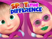 image find differences - Masha and bear