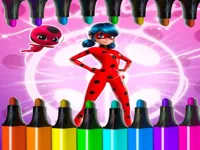 image Miraculous Ladybug Coloring Game