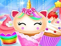 image Unicorn Mermaid Cupcake Cooking Design - Creative