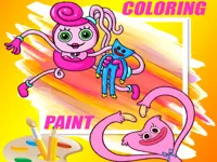 image Huggy Wuggy Coloring
