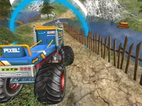 image Monster Truck Offroad Driving Mountain