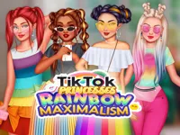image TikTok Princesses Rainbow