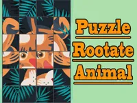 image Puzzle Rootate Animal