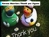 image Corona Warriors Thank you Jigsaw