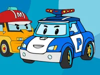image Robocar Poli Coloring Book