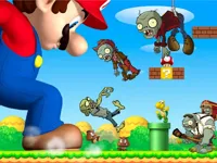 image Super Mario Shooting Zombie