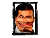 image Funny Mr Bean Face HTML5