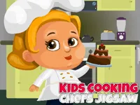 image Kids Cooking Chefs Jigsaw