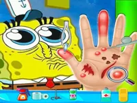image Spongebob Hand Doctor Game Online - Hospital Surge