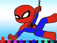 image Spiderman Coloring Game