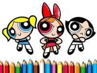 image Powerpuff Girls Coloring