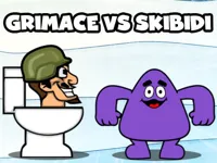 image Grimace Versus Skibidi