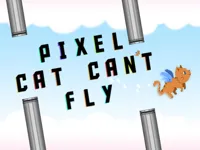 image Pixel Cat Cant Fly