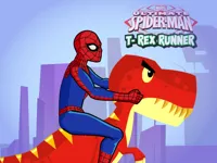 image Spiderman T-Rex Runner