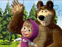 image Masha Puzzle Time