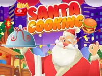 image Santa Cooking